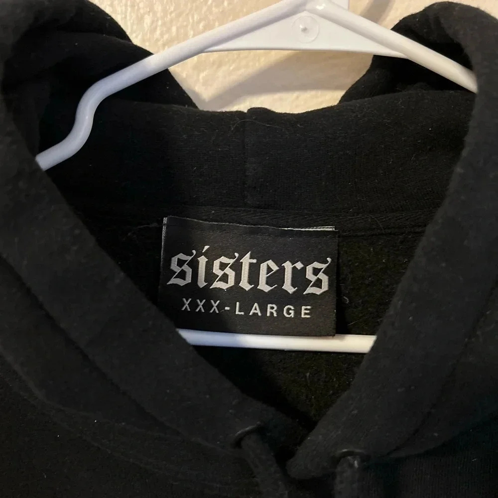 Not with that attitude graphic hoodie black cotton sweatshirt James Charles - Picture 4 of 6